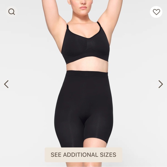 SKIMS Sculpt Short Mid Thigh 2X/3X - Picture 3 of 8